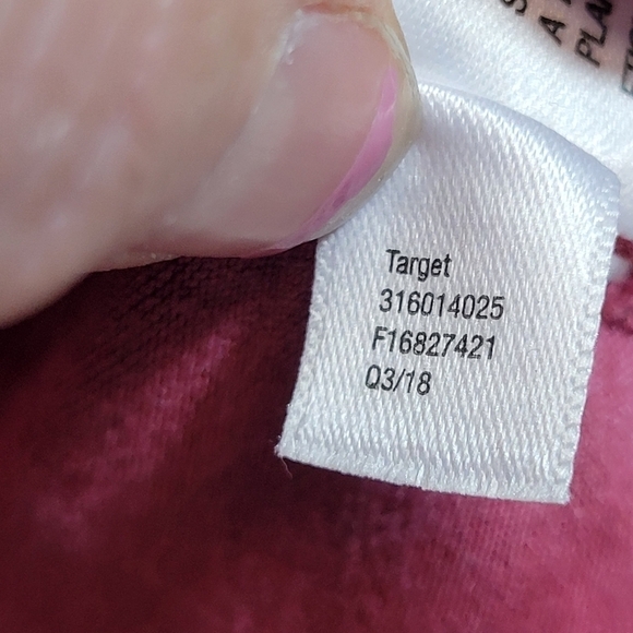 Knox Rose red long sleeve open crochet blouse size medium - Picture 7 of 7